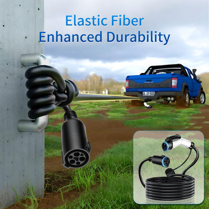 WenStorm J1772 EV Extension Cable for Level 2 Charging